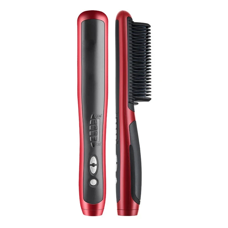 Electric Hair Styling Straightening Brush